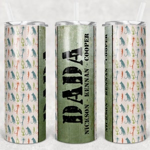 20 oz Skinny Tumbler Blank Dad Fishing Lure Sublimation Design  Digital Download PNG Instant DIGITAL ONLY rts tumblers Tamara
