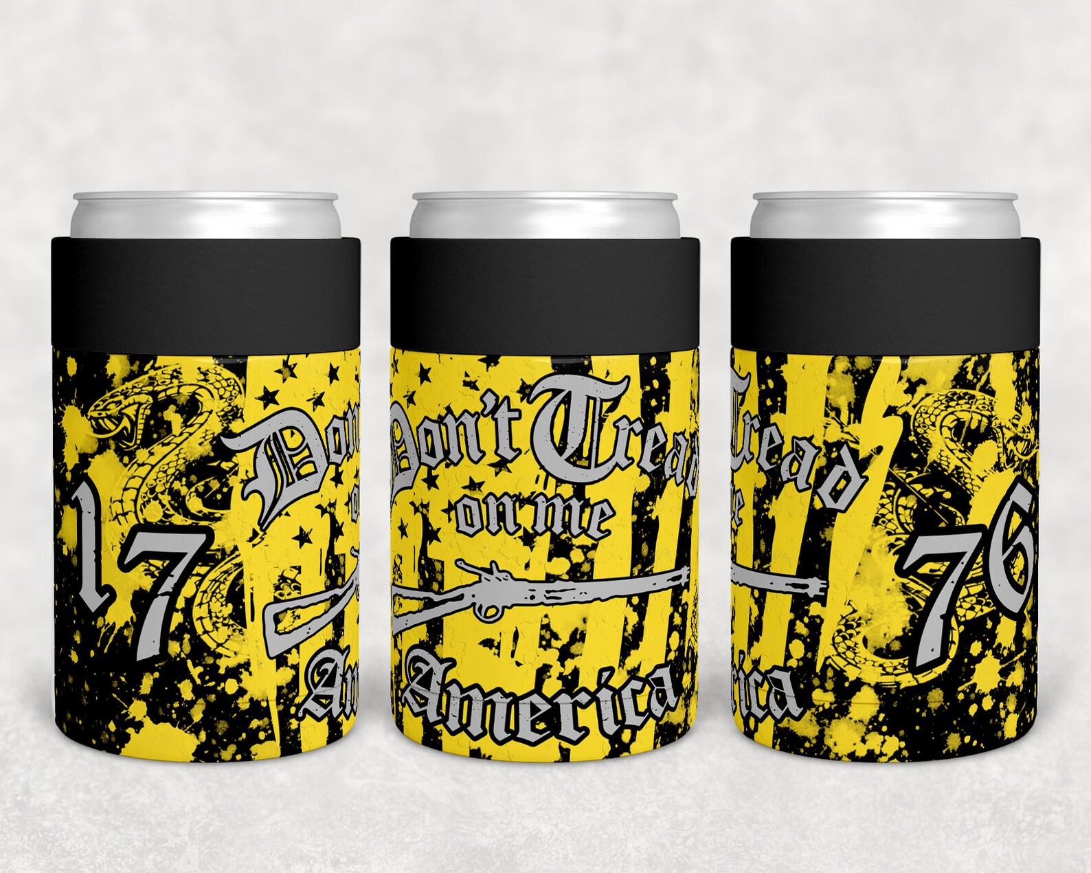Can Koozie Tumbler Sublimation Design Template Black Snake Etsy