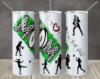 20 oz Skinny Tumbler Rugby Mom Sublimation Design Digital Download PNG Instant DIGITAL ONLY rts tumblers Tamara
