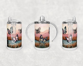 Straight Sippy Cup Sublimation Butterfly Twilight Fairy Dust Design  Design Digital Download PNG Inst DIGITAL Only rts tumblers Tamara