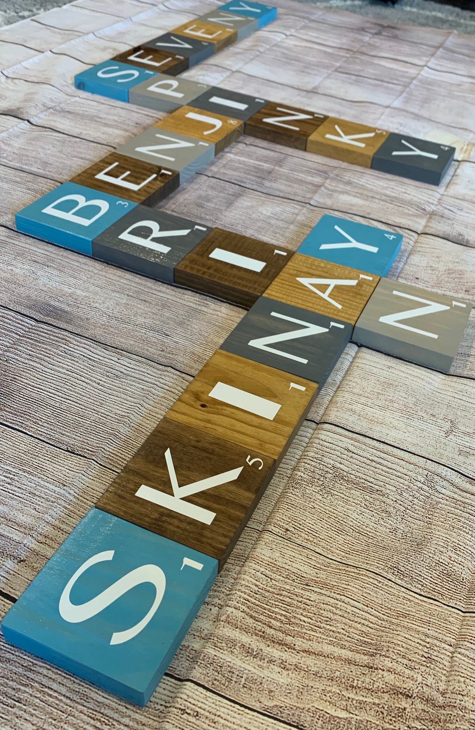 Scrabble Wall Tiles Wall Scrabble Etsy