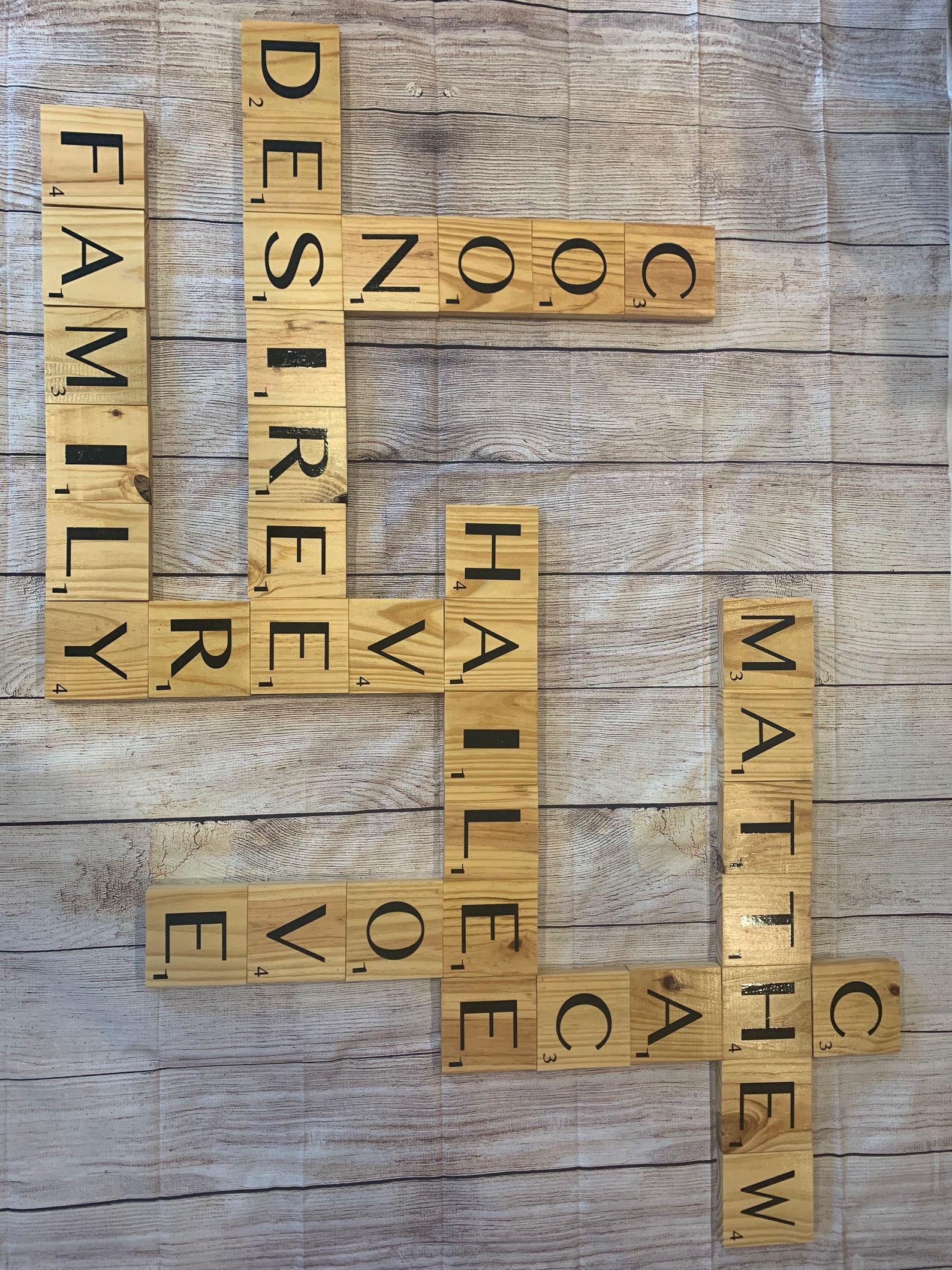 Scrabble Wall Tiles Wall Scrabble Etsy