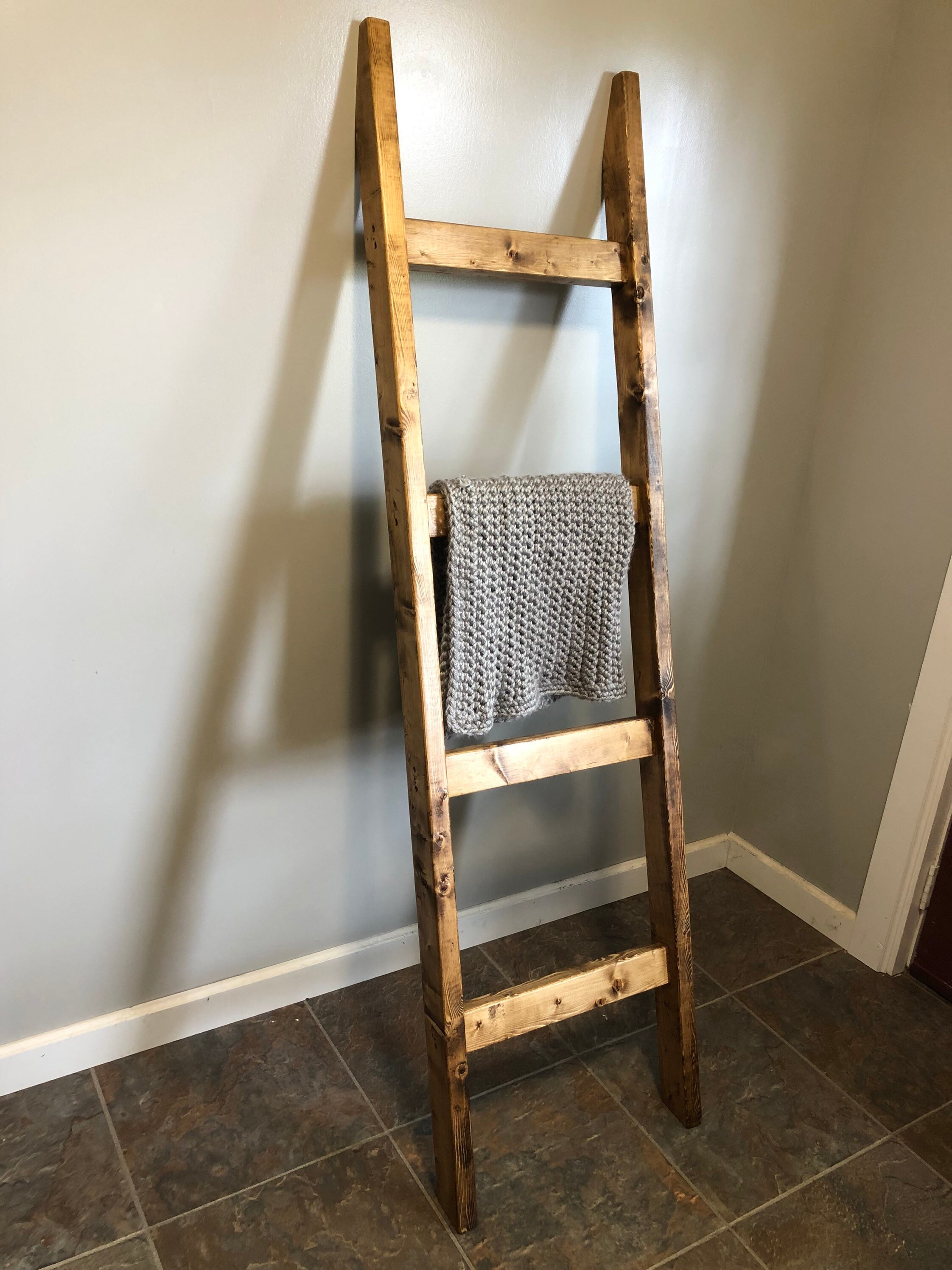 Blanket Ladder Etsy