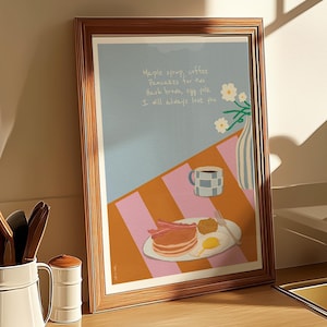 Halten Sie Fahren Druck, Haschisch Braun Eigelb Druck, Poster, Galerie Wandkunst, Küche, Wohnzimmer, A5 A4 A3 A2 A1, UNGERAHMT, abstrakte Kunst