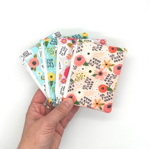 Bolsita con cremallera / Monedero / Neceser / Estuche de maquillaje / Organizador (con palabrotas) imagen 6
