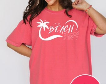 Beach Bum Tshirt: Summer Shirt, Beach tee, Summer Vibes, Comfort Colors