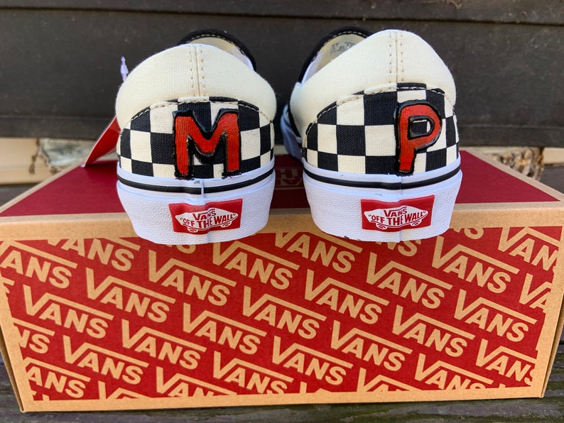 Bad Bunny Shoes Unisex Vans Hand Painted Custom Shoe Etsy