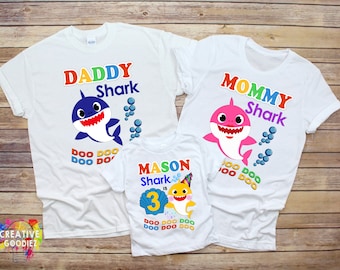 Baby Shark Birthday Party Shirts Cheap Buy Online
