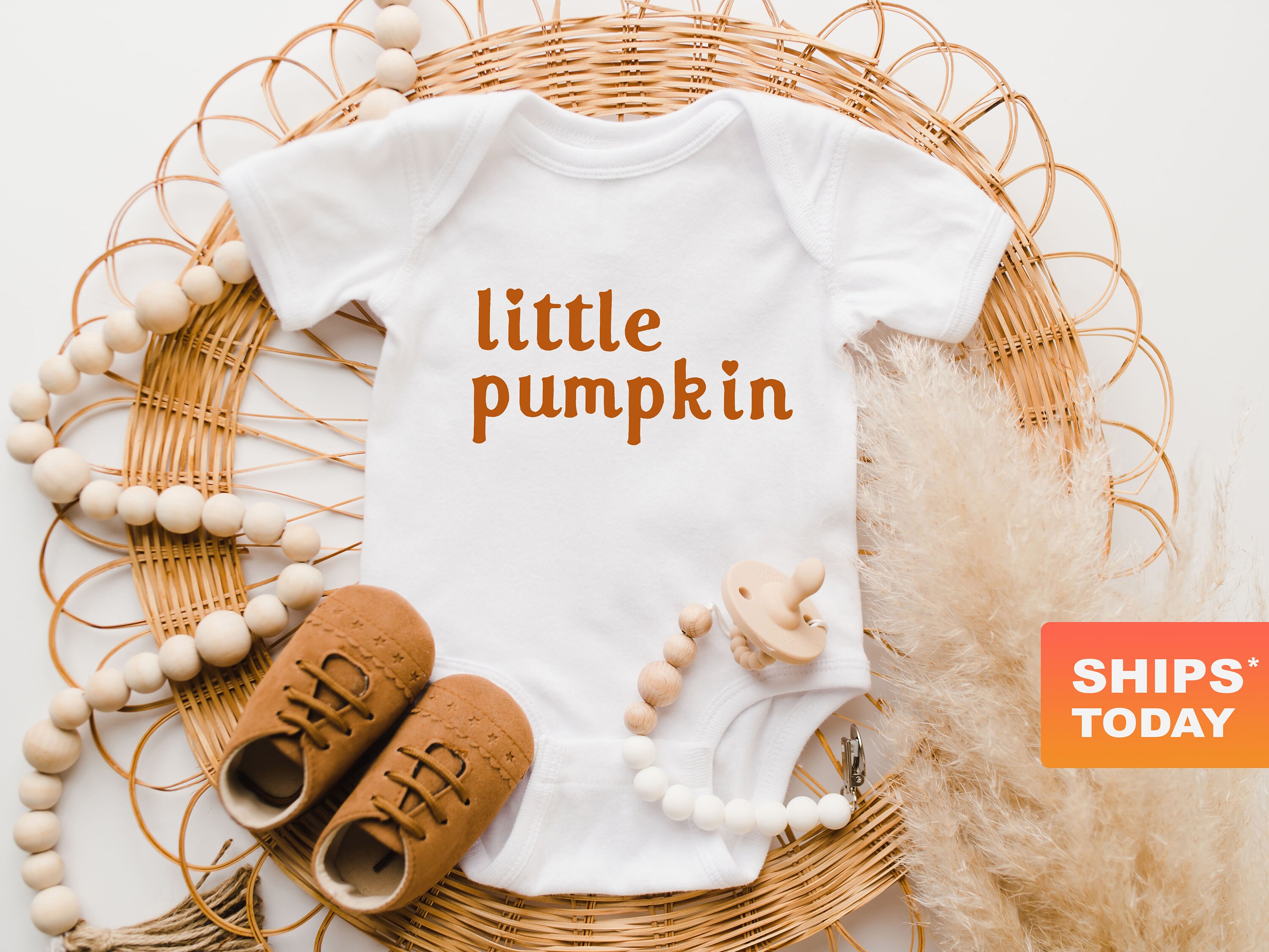 Little Pumpkin Baby Onesie® Baby Onesie® Cute Fall Etsy