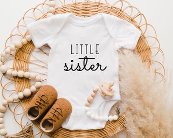 Little Sister Onesie®, Little Sister Toddler Shirt, Cute Little Sister Onesie®, Little Sister shirt