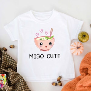 Miso Cute Onesie® Pink Girl , Baby Shower Gift, Baby Boy Clothes, Funny Onesie®, Sushi Onesie®, Cute Baby Onesie®, Baby Onesie® Girl image 6