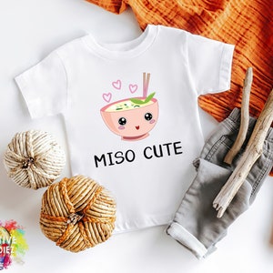 Miso Cute Onesie® Pink Girl , Baby Shower Gift, Baby Boy Clothes, Funny Onesie®, Sushi Onesie®, Cute Baby Onesie®, Baby Onesie® Girl image 8