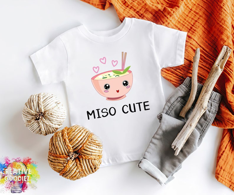 Miso Cute Onesie® Pink Girl , Baby Shower Gift, Baby Boy Clothes, Funny Onesie®, Sushi Onesie®, Cute Baby Onesie®, Baby Onesie® Girl image 8