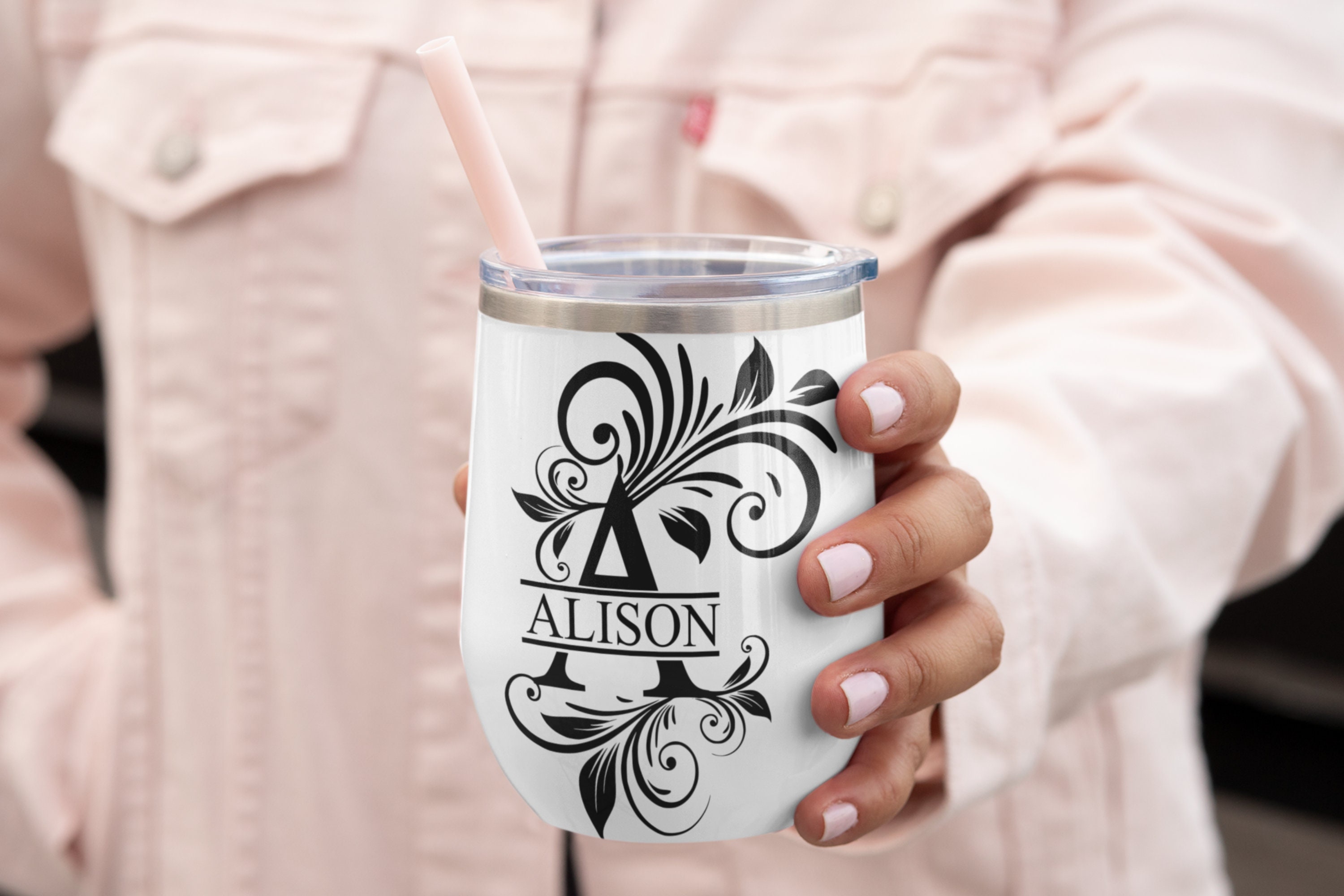 Split Letter W for SVG DXF fcm Cut File for cricut | Etsy