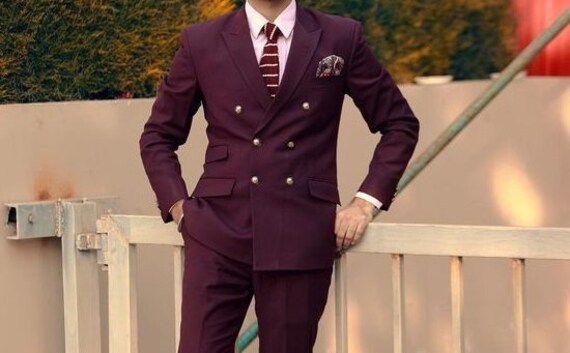 Mens designer double breasted suits store