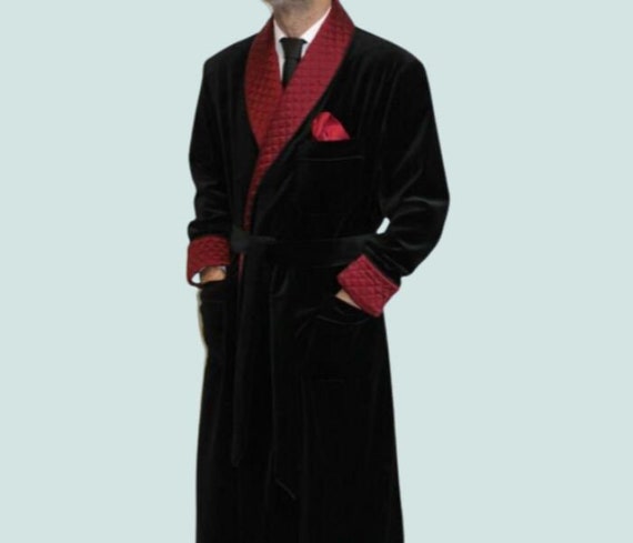long smoking jacket