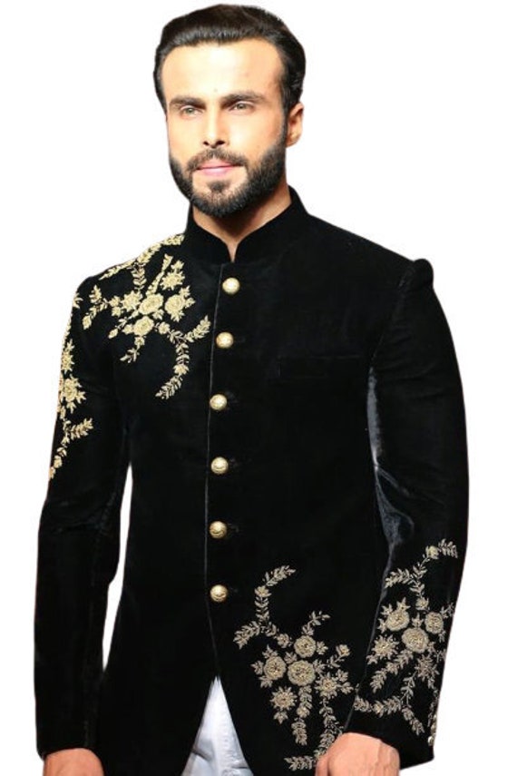 Mens Black Linen 3 Jodhpuri Suit Bollywood  Fashion suits for men,  Jodhpuri suits for men, Black suit men