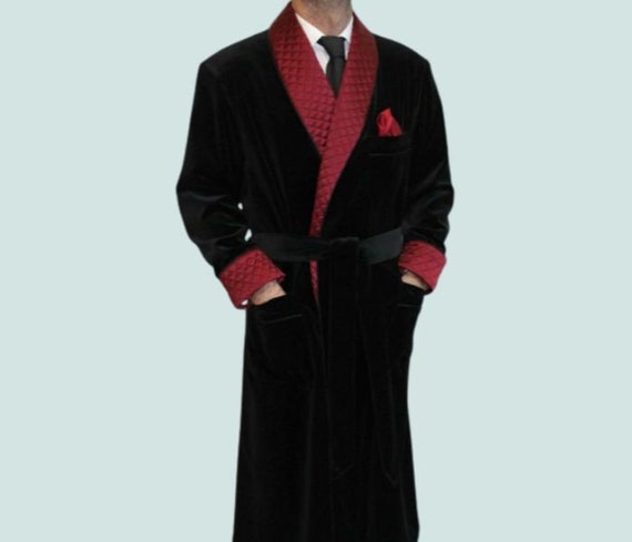 long smoking jacket
