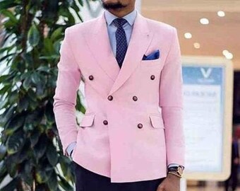 light pink blazer men