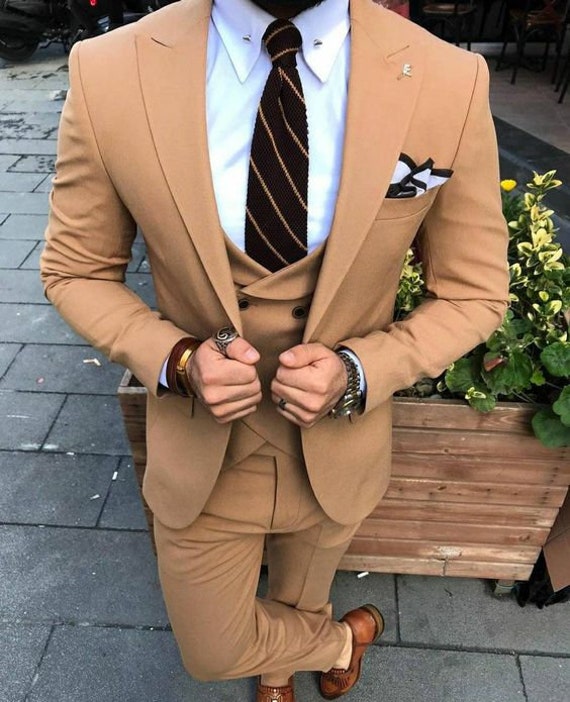 MEN SUITS 3 PIECE Formal Fashion 