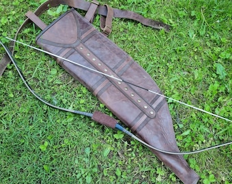 Horse bow case, Saddle Hanging or Hip Bow case