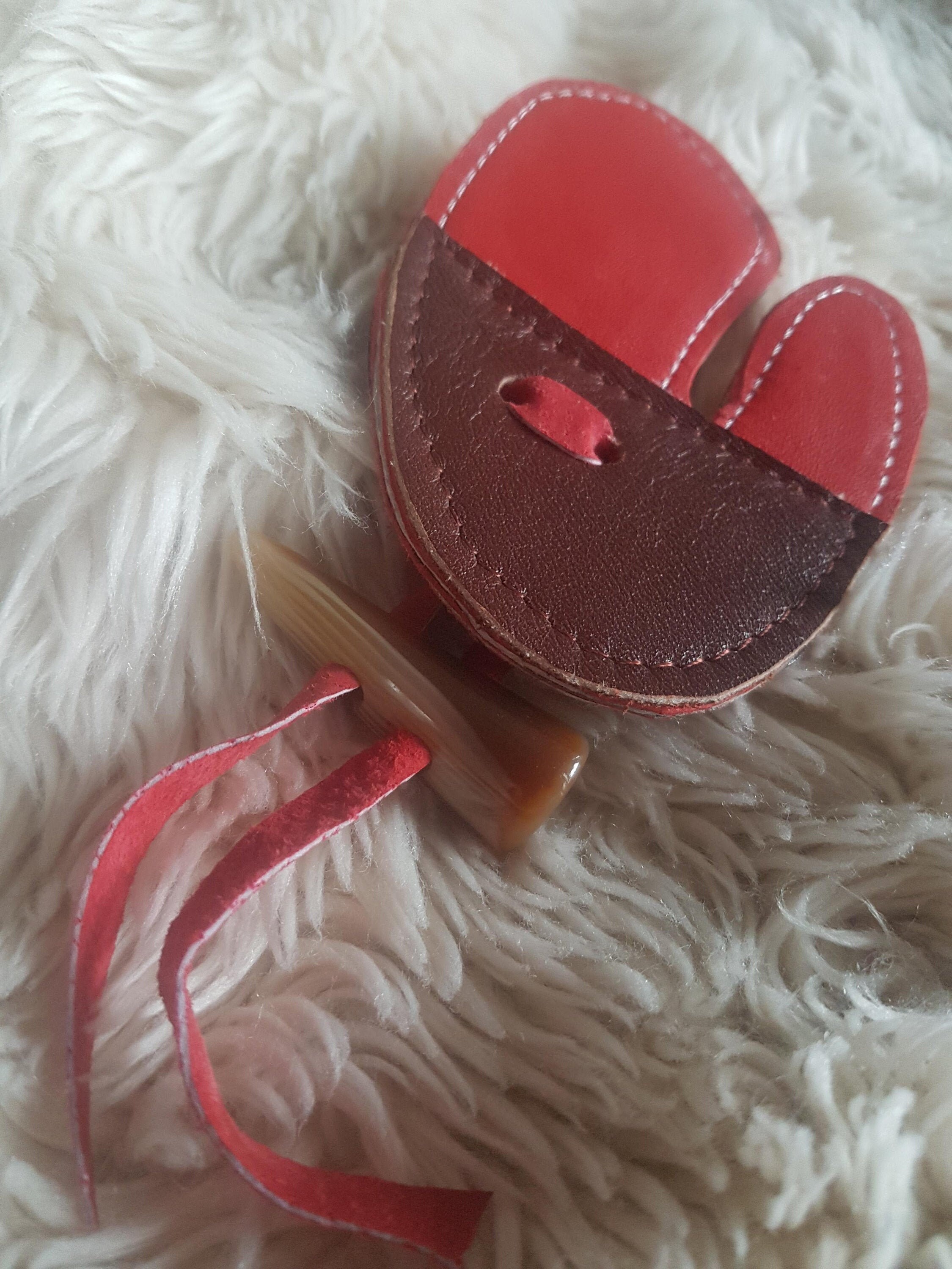 Leather Finger Tab Traditional Archery 3 Under Finger Tab Etsy