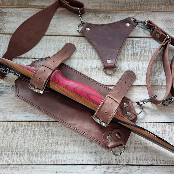 Bow Holder with Backstraps - Practical and Stylish Archery Gear Accessory