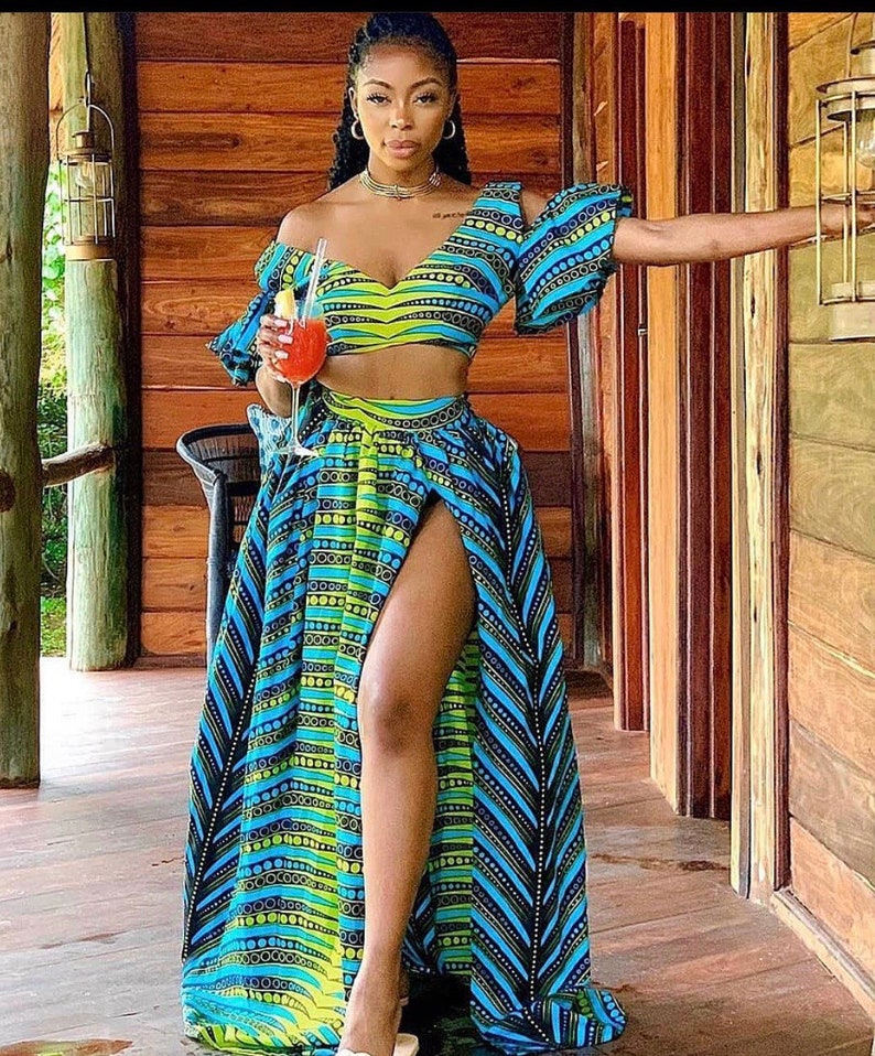 Ankara dresses African print top and maxi skirt Ankara fashion African print maxi skirt maxi skirt and top,maxi dress
