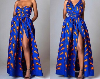 ankara circle gown