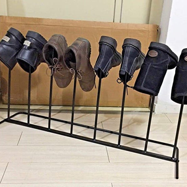 Choice Bargains ® Boot Iron Storage Rack Stand Walking For Wellies Cast Iron Boot Rack Holder