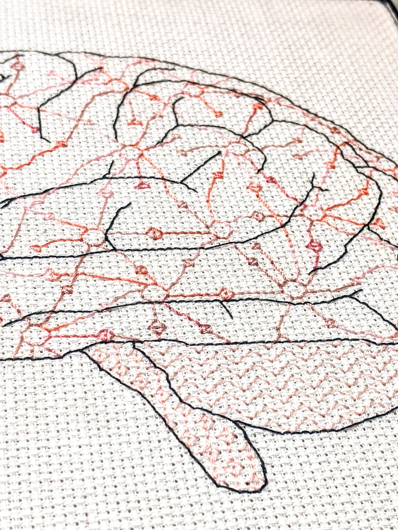 Neuron Brain Cross Stitch Pattern Etsy