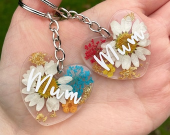 Personalised Resin ‘Mum’ Keyring/ Keychain/ Gift For Mum/ Mum Keyring/ Personalised Gift/ Mother’s Day/ Mum/ Mum Gift