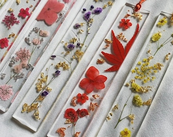 Floral Resin Bookmarks