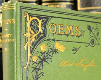 POEMS by Albert Laighton, 1878