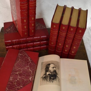 The Works of Alfred Lord Tennyson, 12 Volumes, 1895