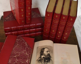 The Works of Alfred Lord Tennyson, 12 Volumes, 1895
