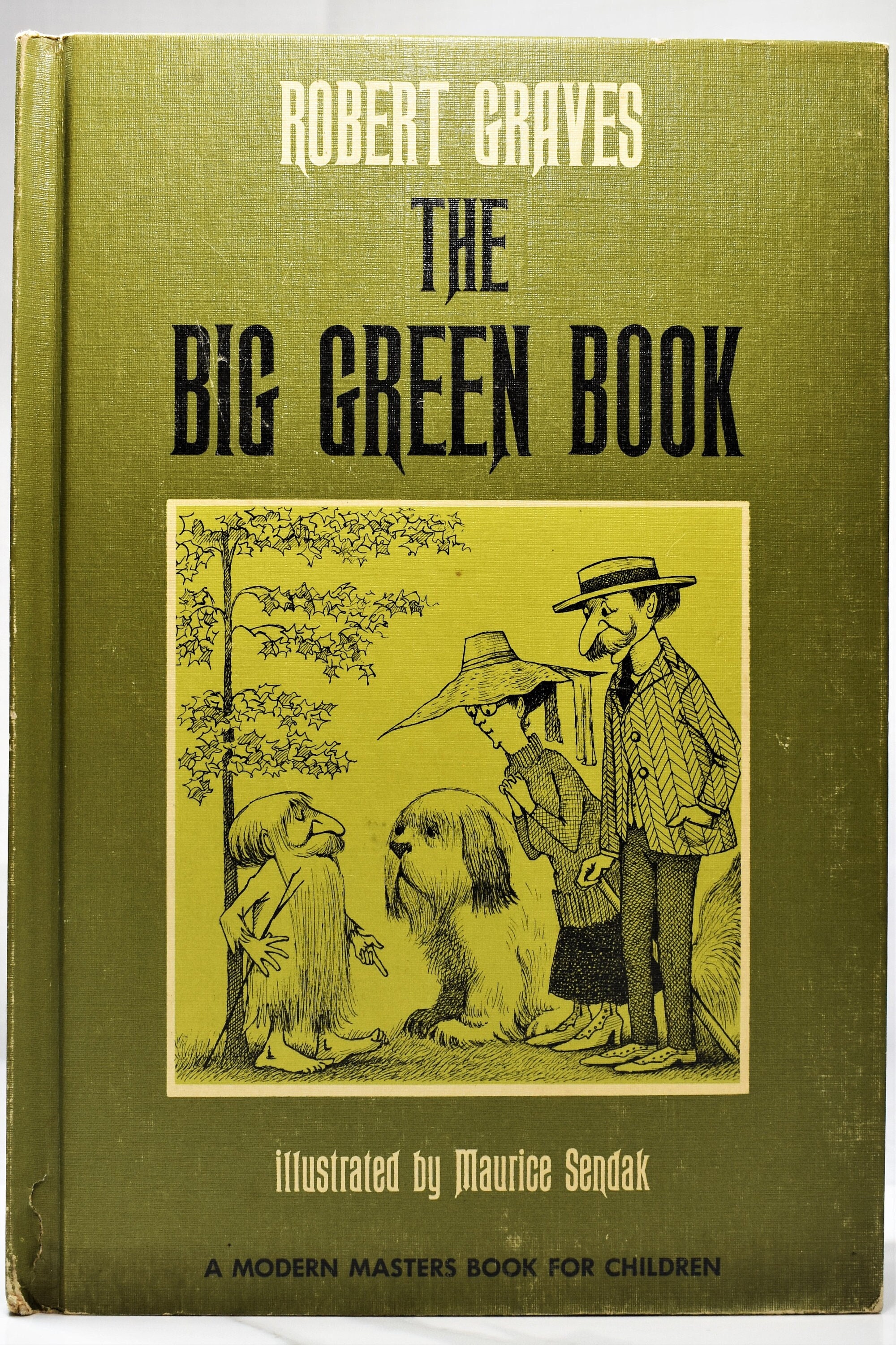 The BIG GREEN BOOK by Robert Graves, Illustrated by Maurice Sendak - Etsy