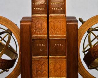 MARTYN'S VIRGIL, The Georgicks and Bucolicks, 1819-20, in full leather
