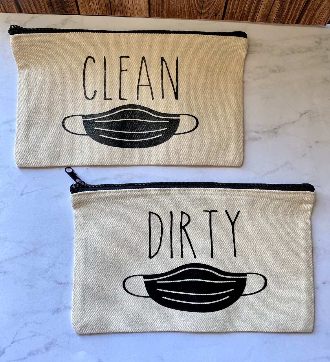 Face Mask Bag Face Mask Pouch Face Mask Storage Storage for Etsy