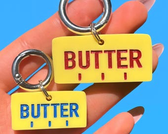 Butter Dog Tag- Butters Pet Tag- Cute Pet Tags