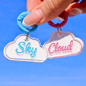 Cloud Pet Tag | Personalized Dog Tag