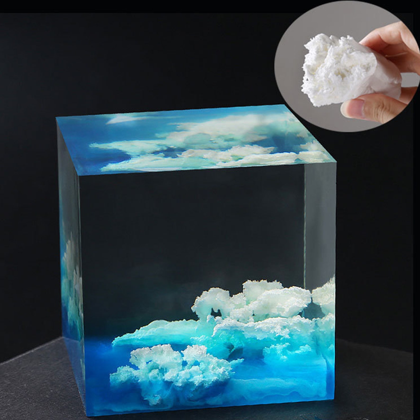 Clouds in Resin Imitation Clouds for Resin Resin Craft Etsy