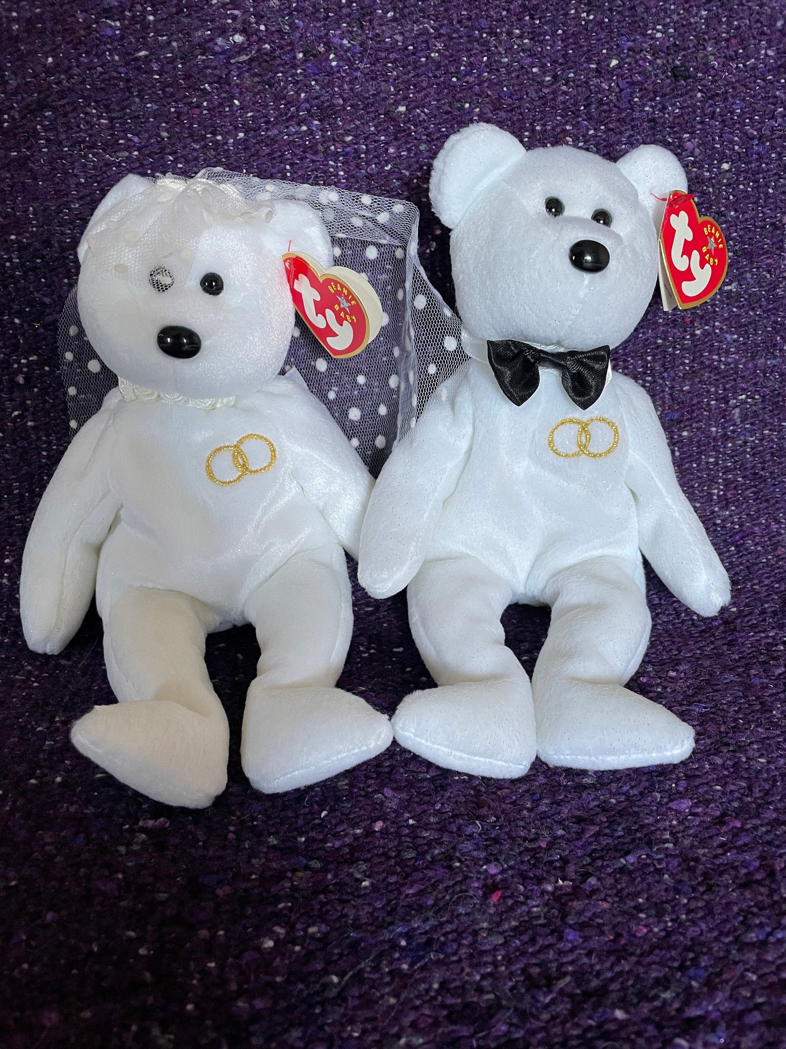 Mr. & Mrs. Anniversary Beanie Babies Etsy 日本