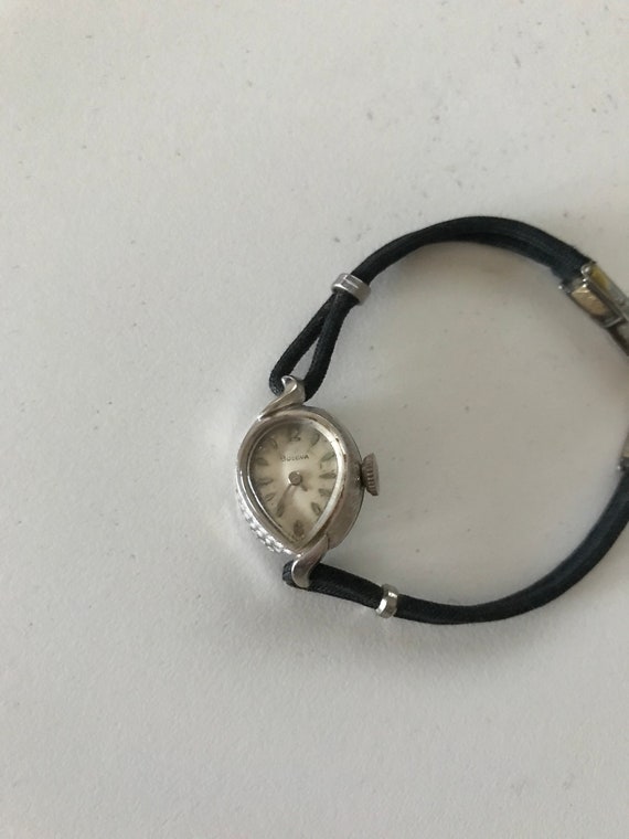 Ladies Teardrop Bulova Watch