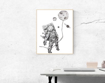 Black and White Home Decor Digital Download Wall Art Printable Gallery Wall Minimalist Boys Nursery Toddler Wall Art Boy Toddler Decoration