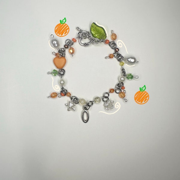 Orange Blossom Friendship Bracelet