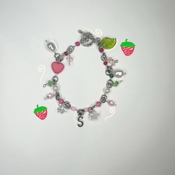 Bracelet d'amitié Charlotte aux fraises