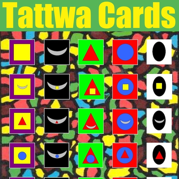 Create own cards Tattwa. How to use them. download ebook in pdf format