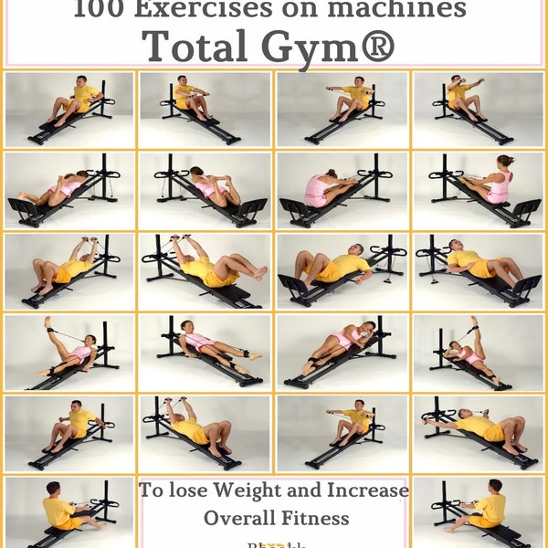 100 Übungen an Maschinen Total Gym®. Zum Abnehmen und Steigern der allgemeinen Fitness. -ebook pdf