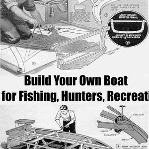 Build Your Own Boat for Fishing, Hunters, Recreation. ebook pdf